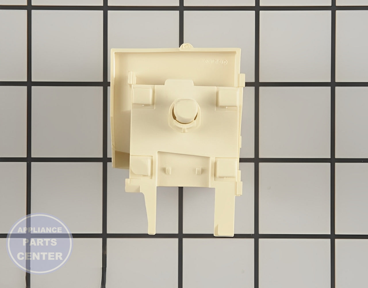 BOSCH DISHWASHER SWITCH 00424410 - Side view with precise measurements