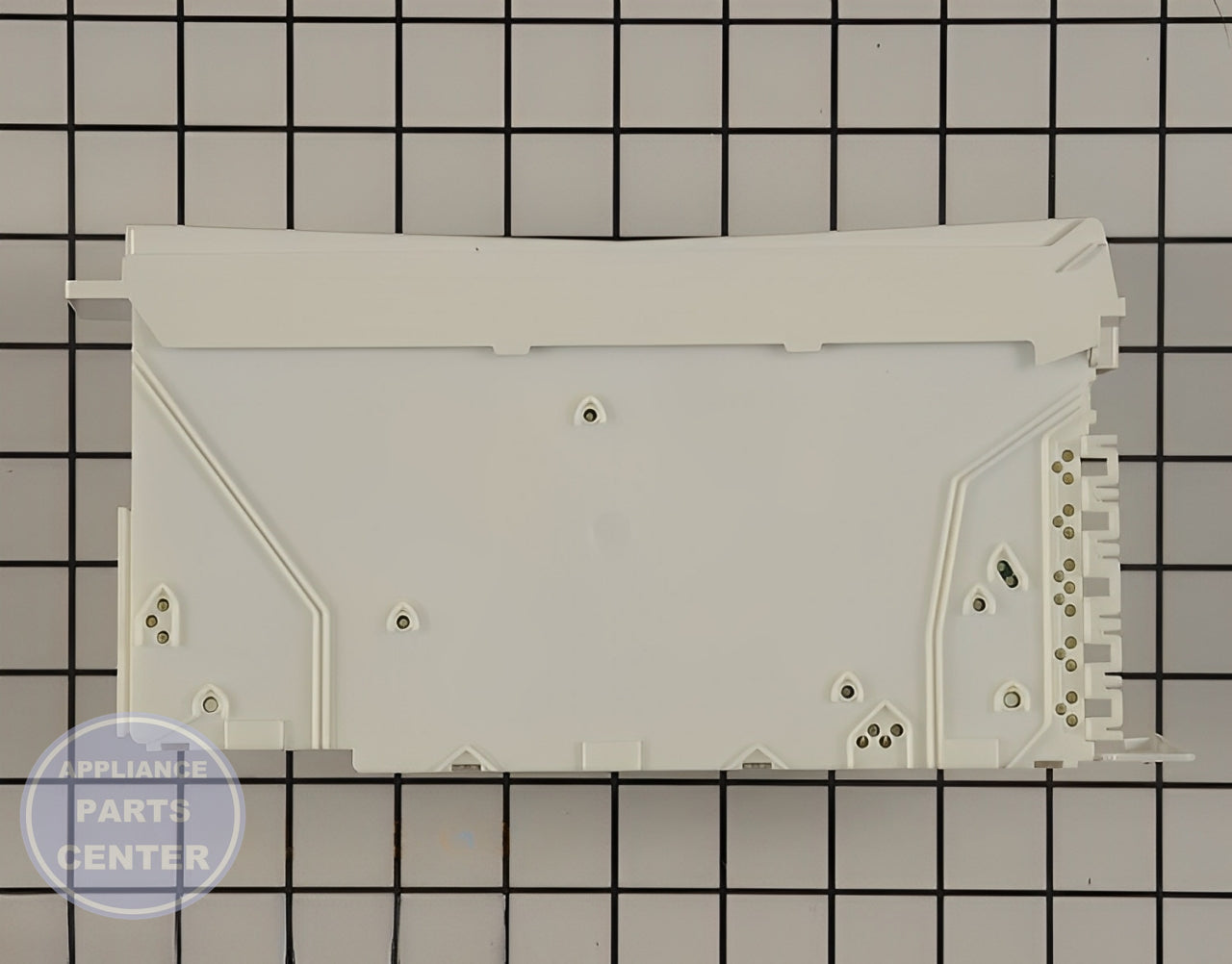 BOSCH DISHWASHER POWER MODULE 00701523 - Detailed view of circuit board and timer details