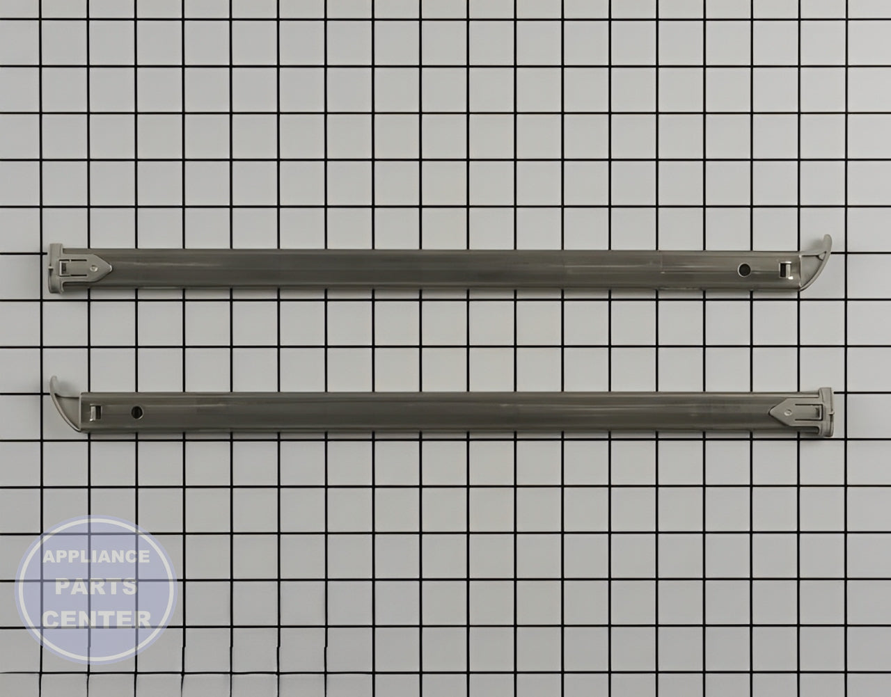 BOSCH DISHWASHER RAIL 00744815 - Detailed view of reliable locking mechanism