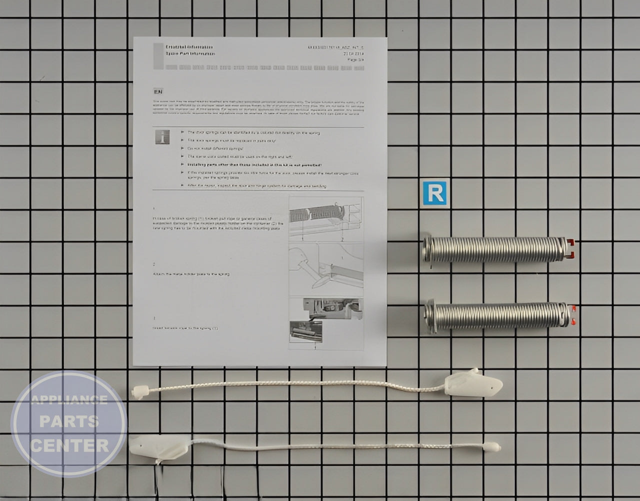BOSCH DISHWASHER SPRING REPAIR SET 00754866 - Main view showing enhanced performance for various BOSCH models