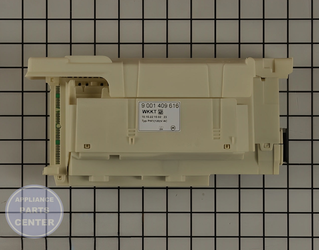 BOSCH DISHWASHER POWER MODULE 12016886 - Main view showing timer circuit board for specific models