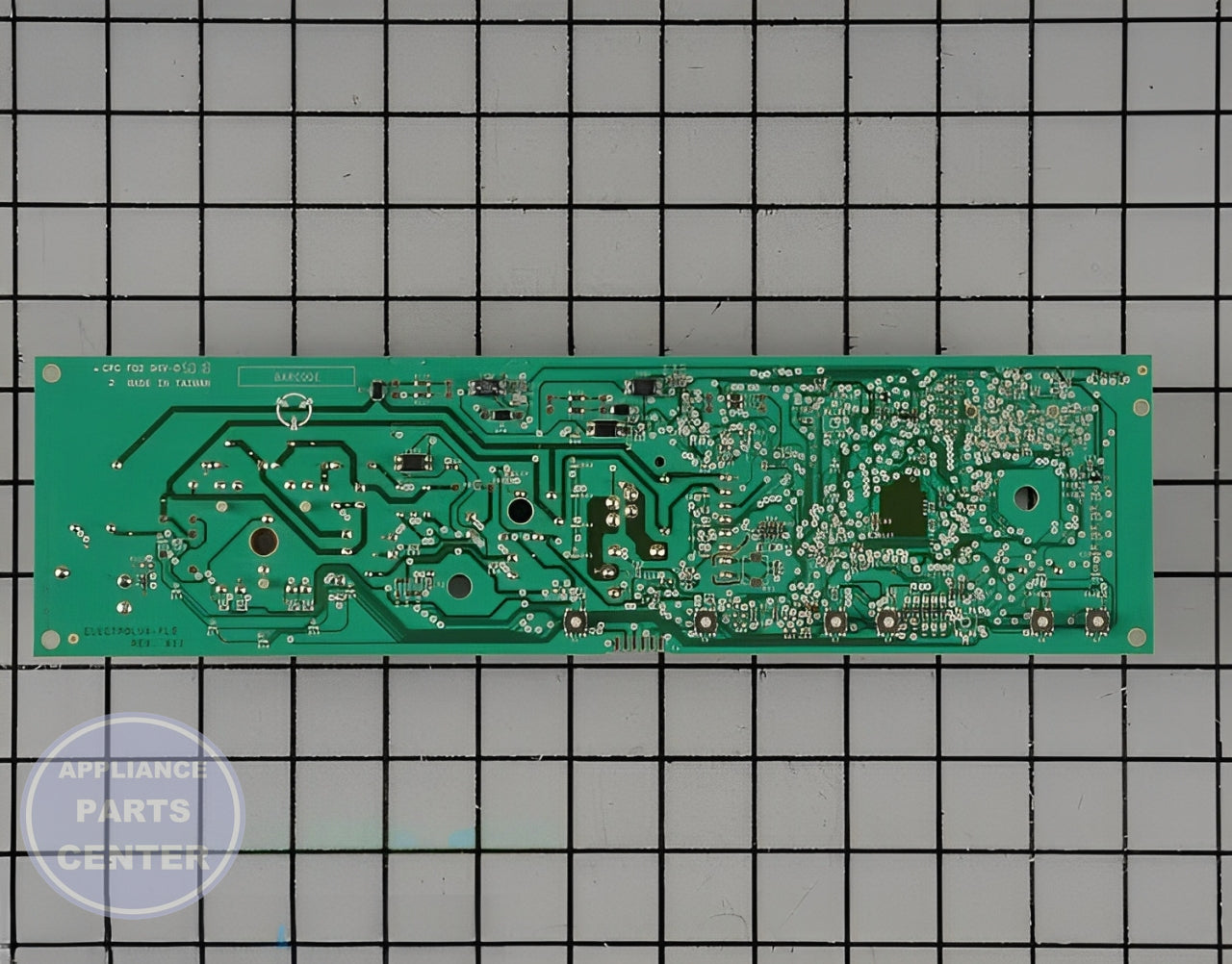 FRIGIDAIRE CONTROL BOARD 134557201NH - Detailed view of circuit board terminals and technical details