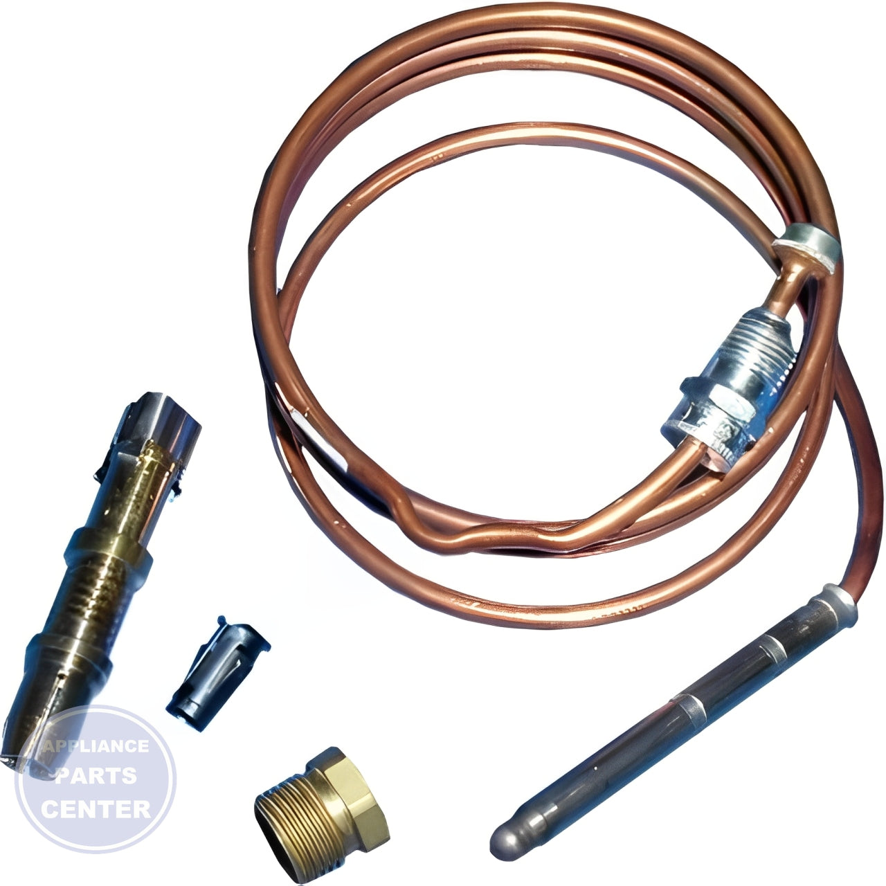 60" SNAP-FIT THERMOCOUPLE - Side view with 60-inch length