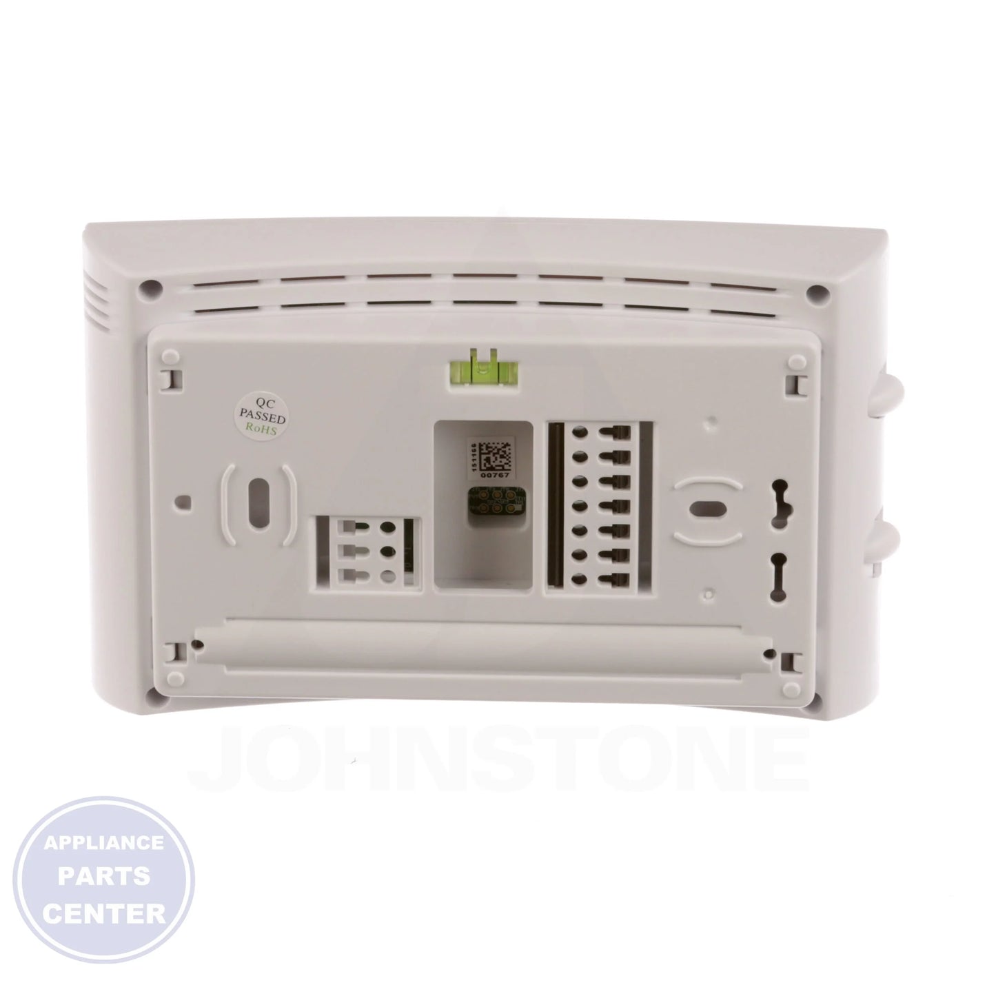 70 Series™ Non-Programmable Thermostat 1F75C-11NP - Side view with dimensions of 6x1.125x3.75 inches