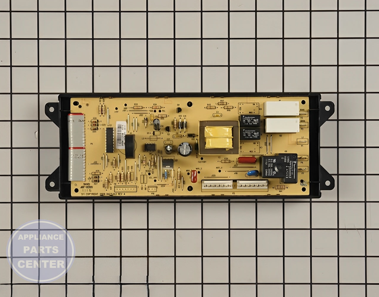 Oven Control Board 318185732 - Detailed view of circuit board technology