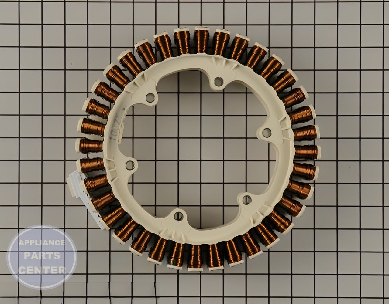 LG WASHER STATOR ASSEMBLY 4417EA1002Y - Detailed view of stator assembly technical details