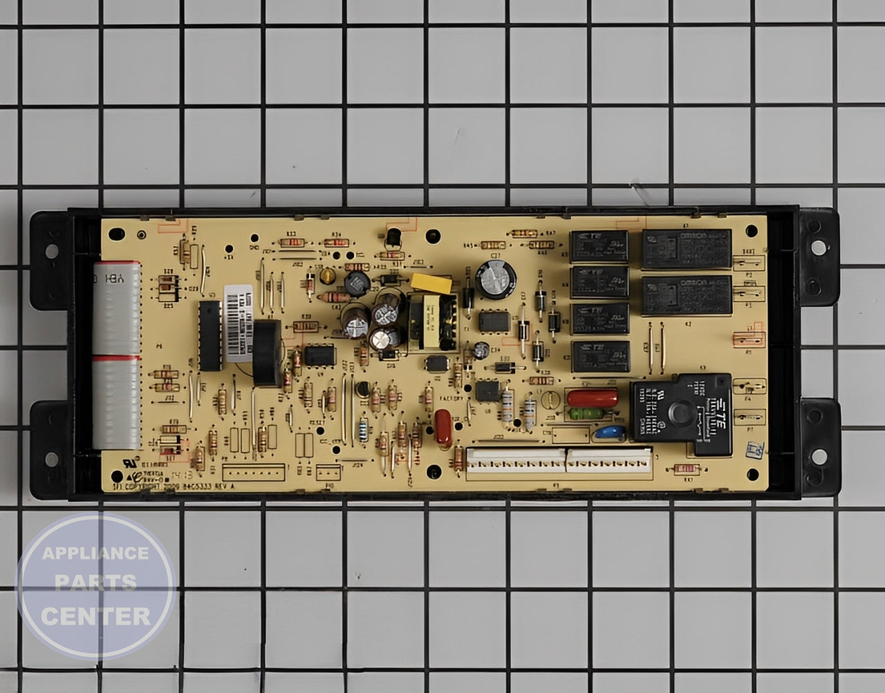 Oven Control Board 5304515591 - Detailed view of Circuit Board & Timer technical details