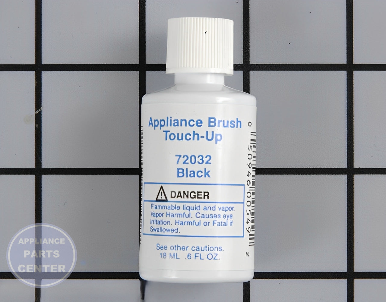 WHIRLPOOL APPLIANCE TOUCH UP PAINT BLACK 72032 - Main view showing glossy finish for various models