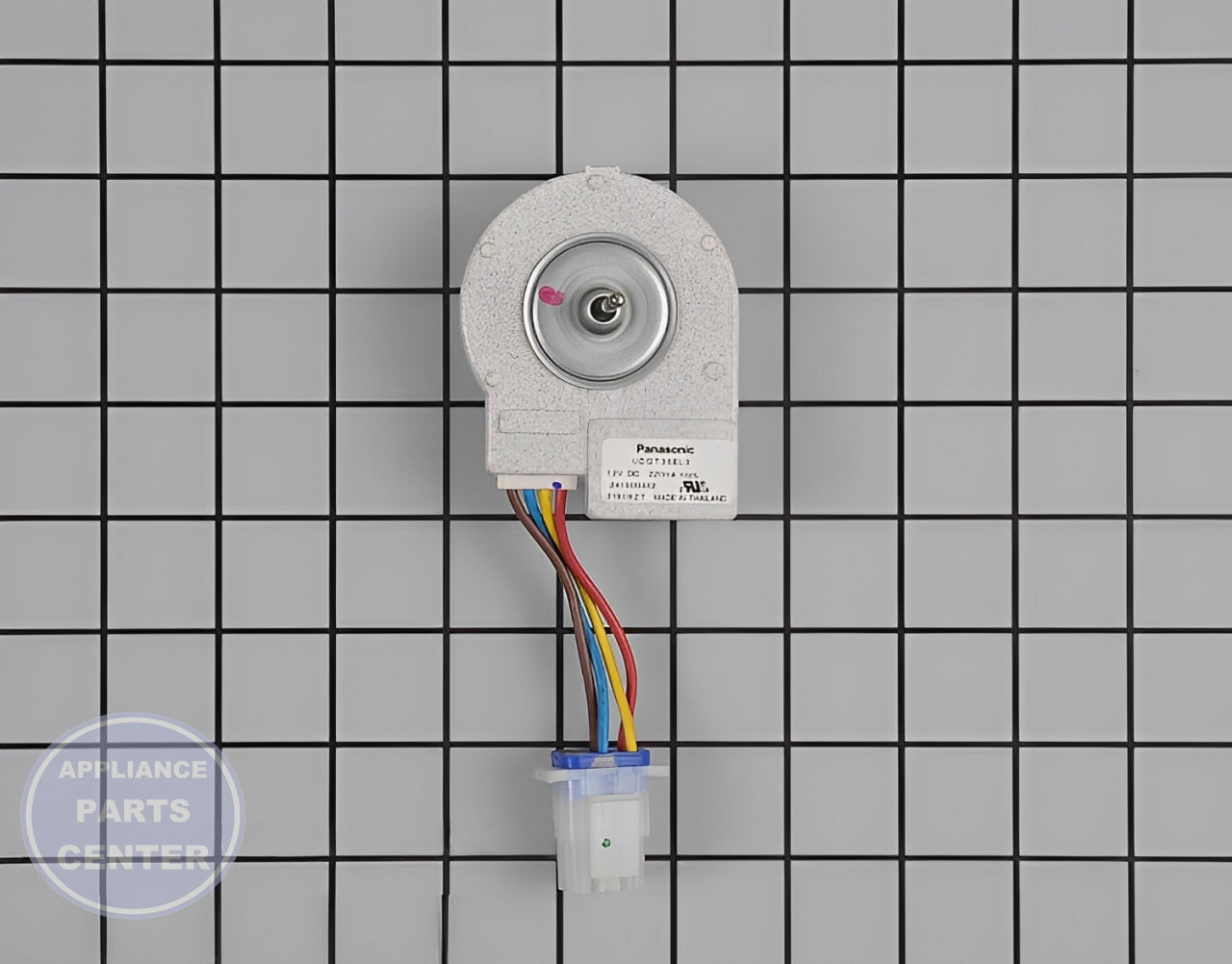 FRIGIDAIRE EVAPORATOR FAN MOTOR 809069220 - Side view with durable construction