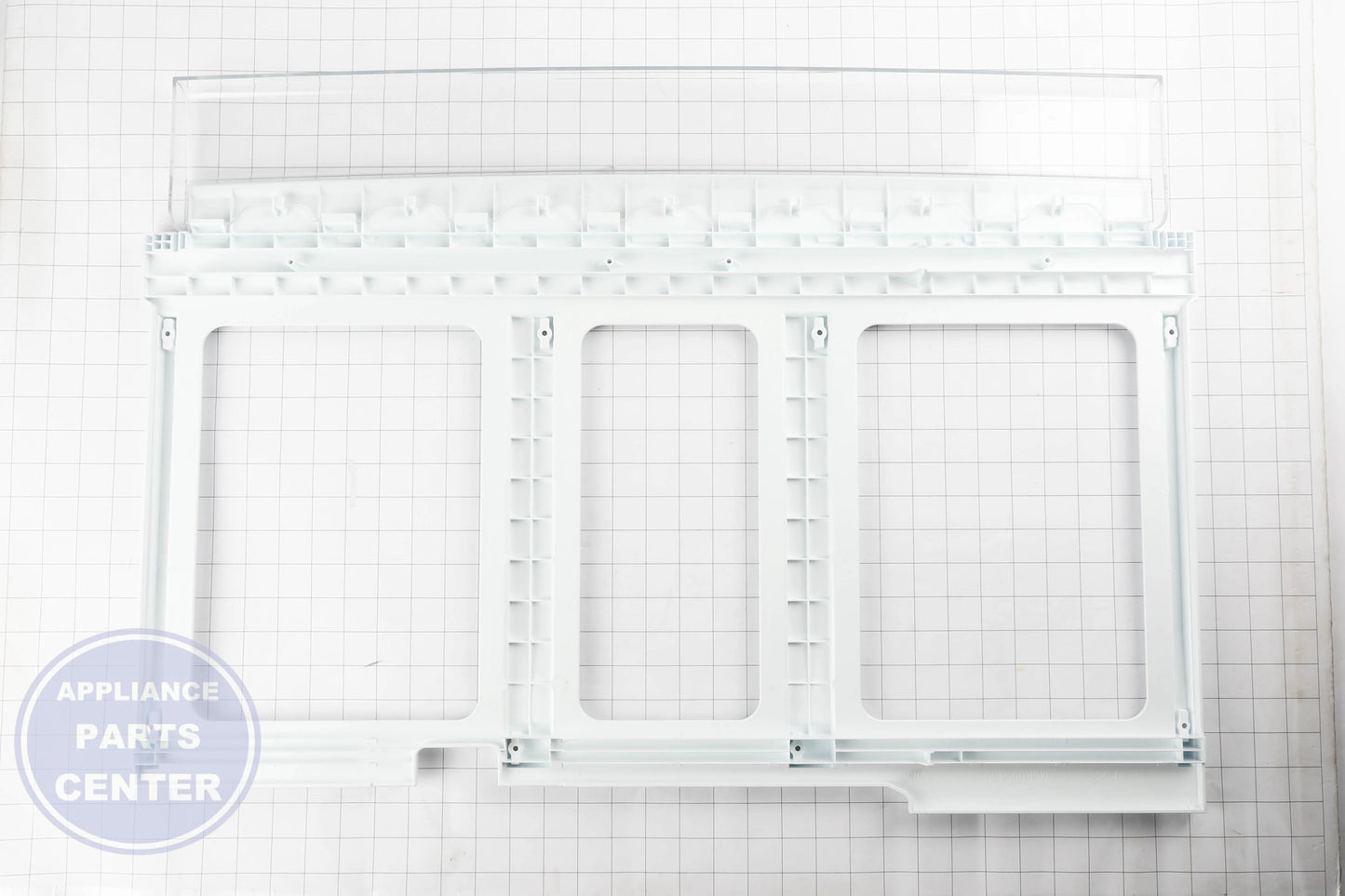 L-G COVER ASSEMBLY,TRAY ACQ85448401 - Installation in L-G model showing mounting points