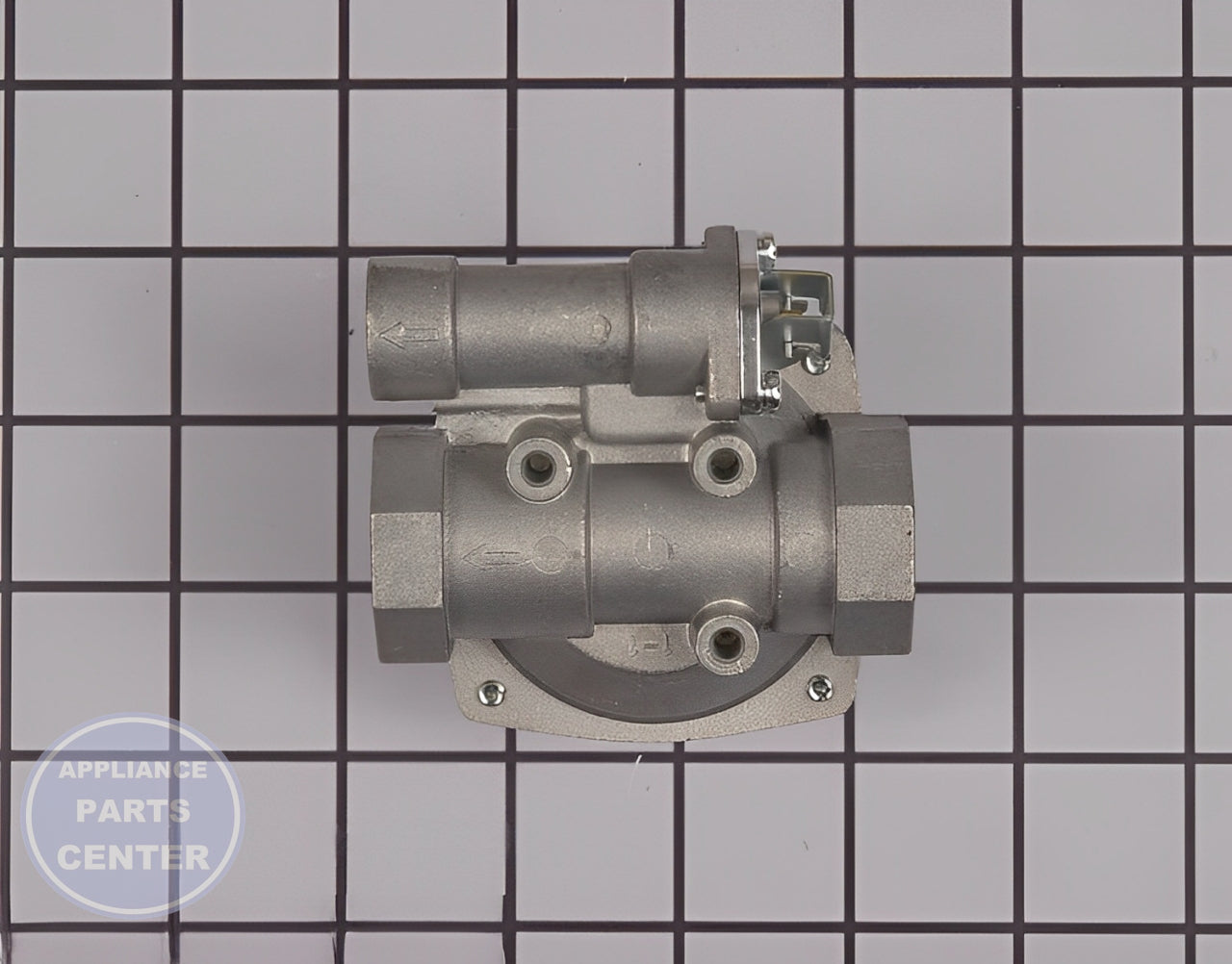 LG RANGE GOVERNOR ASSEMBLY AMP30000002 - Installation in LGE Range model showing mounting points