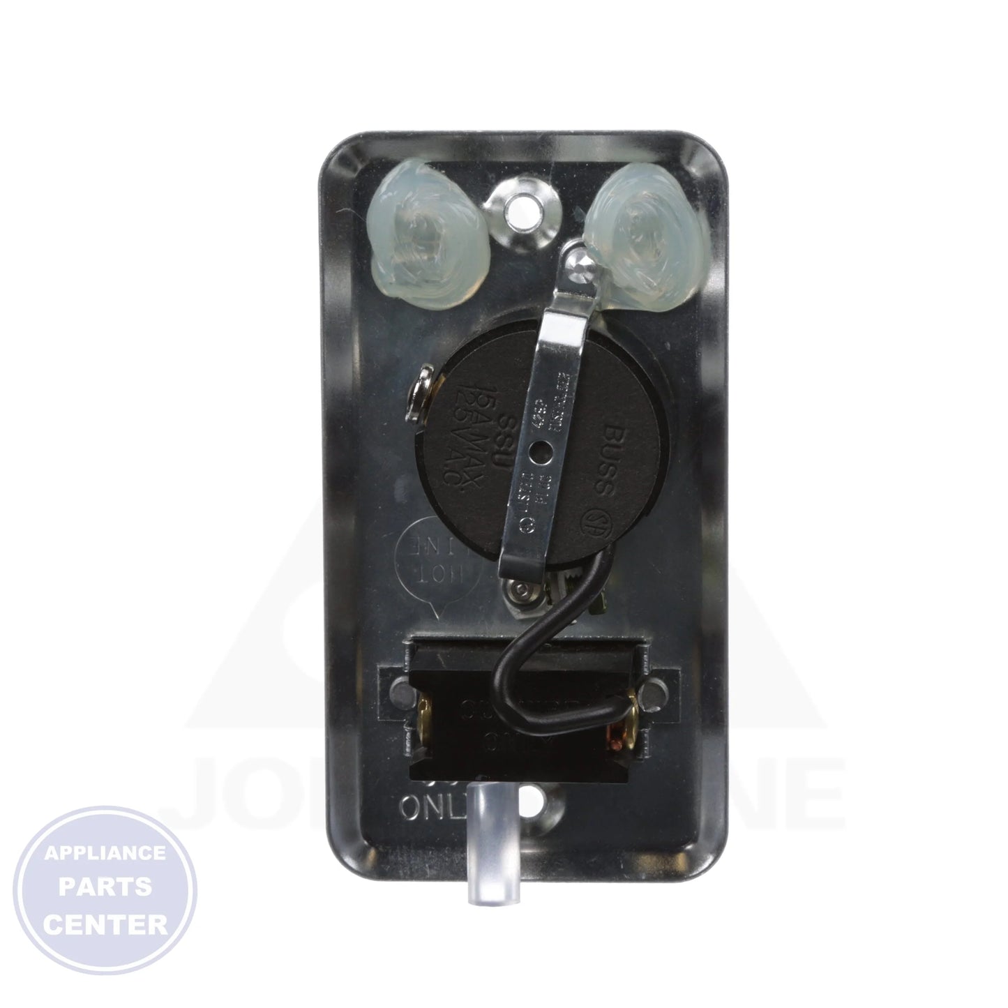 Plug/Fuse Box Cover Unit BP-SSU - Side view with standard handy box specifications