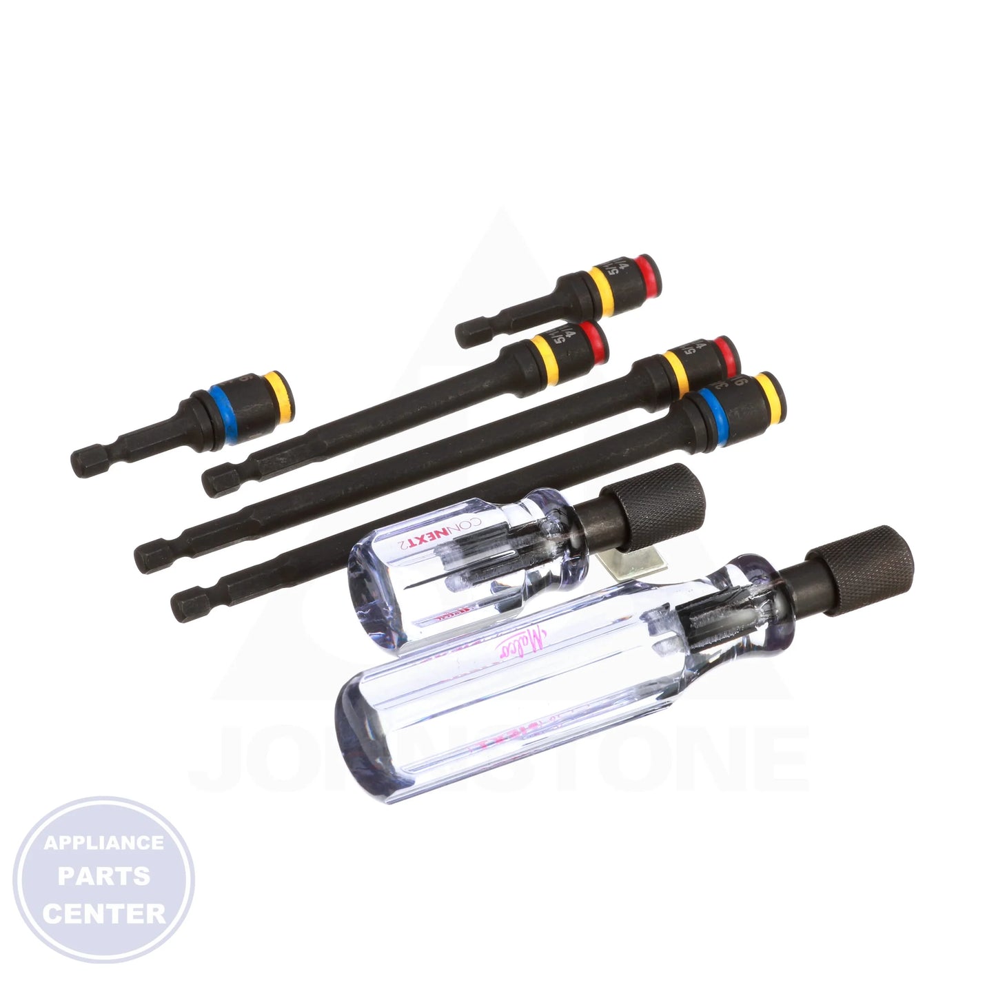 C-RHEX® Dual-Sided Reversible Hex Driver Kit CRHEXKIT2 - Side view with multiple hex sizes and lengths