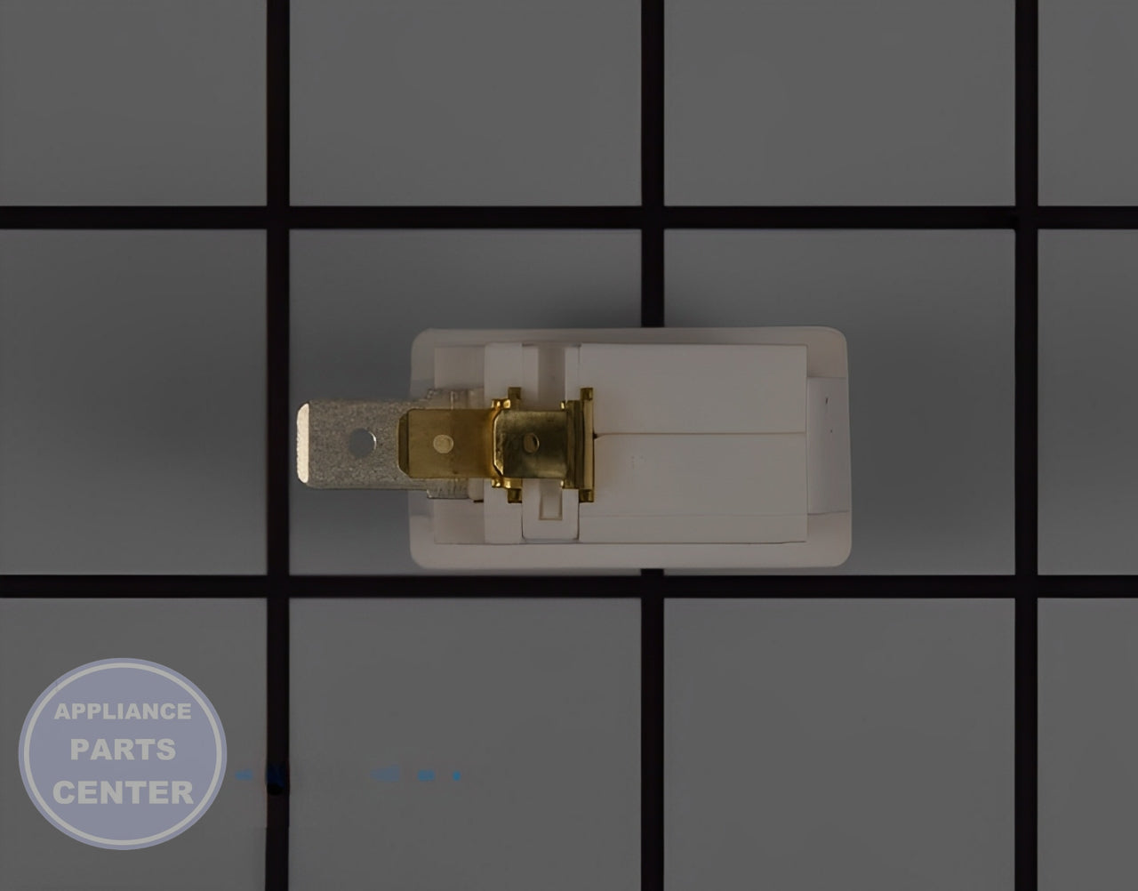 Speed Queen Washer Dryer Push Button Switch D512973 - Installation in SPQ Dryer showing key mounting points