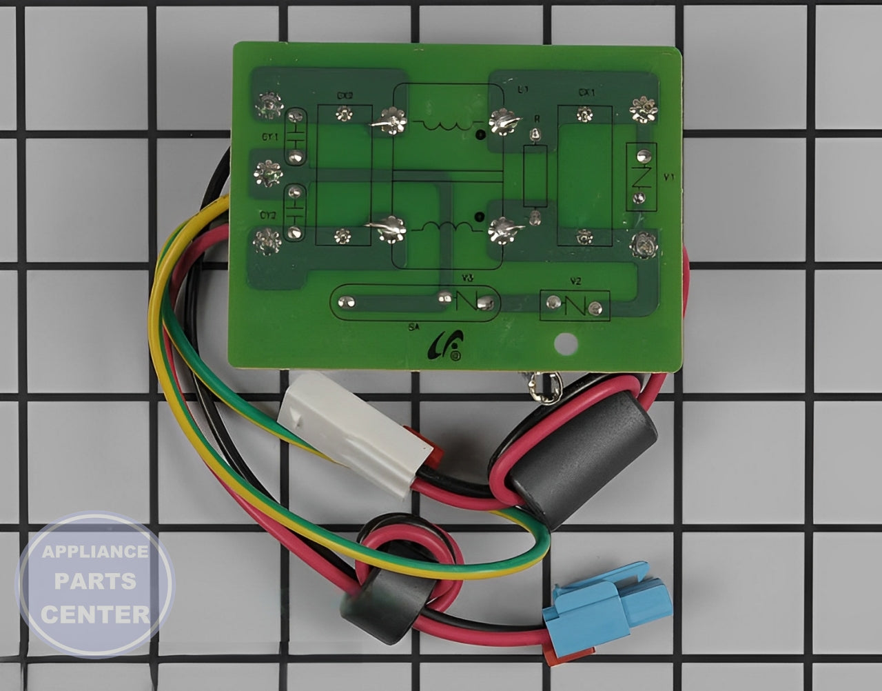 Noise Filter DA27-00019D - Detailed view of Circuit Board & Timer design