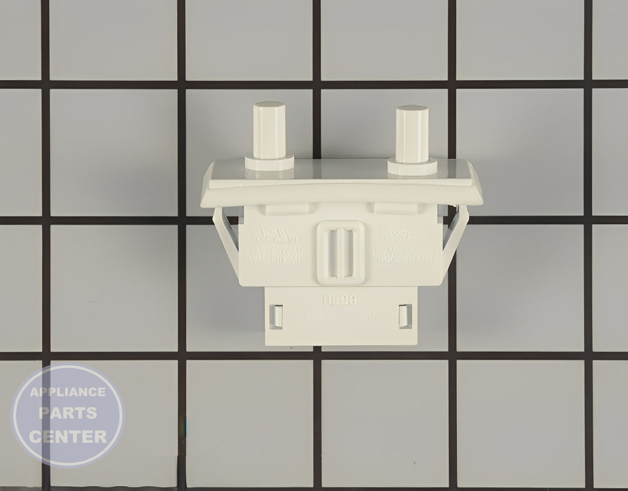 SAMSUNG REFRIGERATOR 2-BUTTON DOOR SWITCH DA34-00006C - Installation in Samsung models showing mounting points