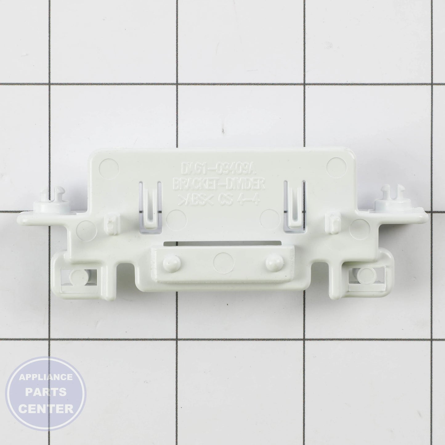 SAM Refrigerator BRACKET DIVIDER DA61-09409A - Installation in specific model showing key mounting points