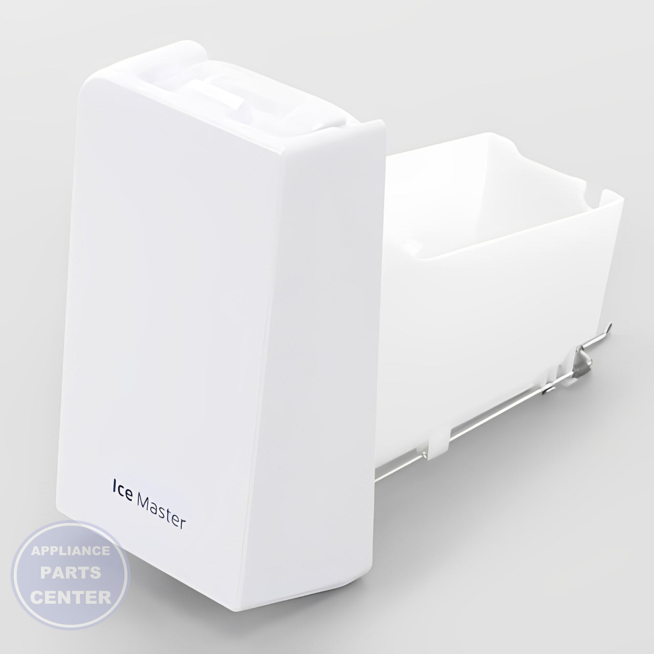 Samsung Refrigerator Ice Container Tray Assembly DA82-01397A - Main view showing ice storage capacity for specific models