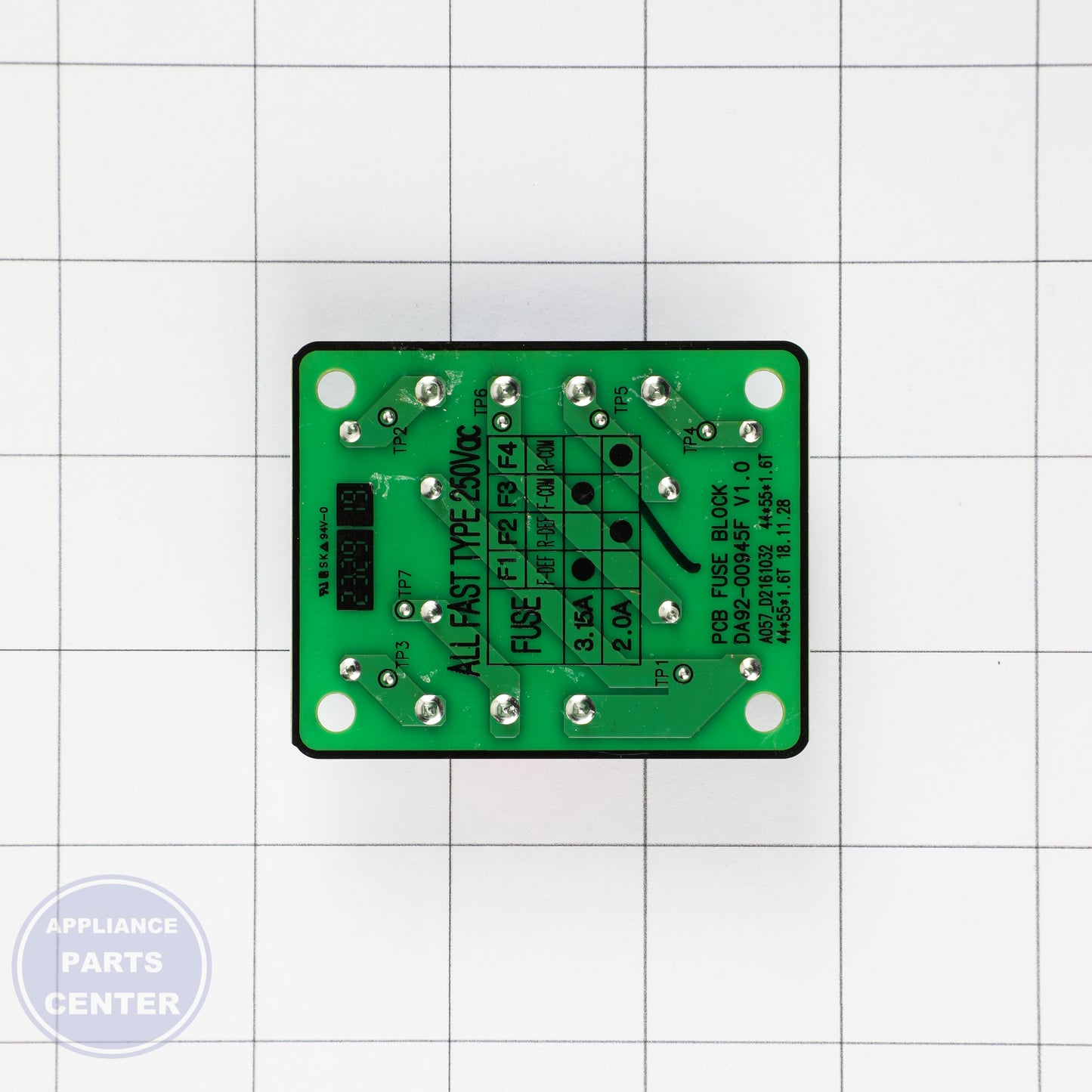 SAM SAM-DA92-00945F - Installation in specific model showing key mounting points