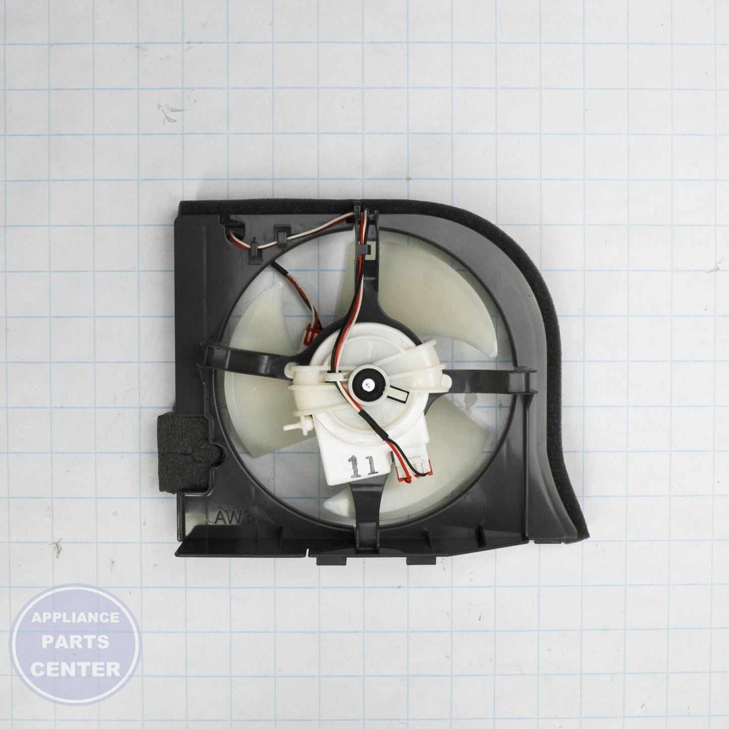 Samsung ASSY SUPPORT-CIRCUT MOTOR;POLARIS DA97-08462G - Installation in SAM Refrigerator showing key mounting points