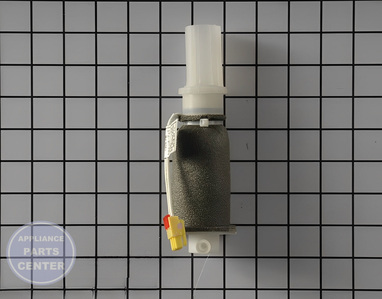 Samsung Fill Tube DA97-13055A - Installation in Samsung model showing precise mounting points
