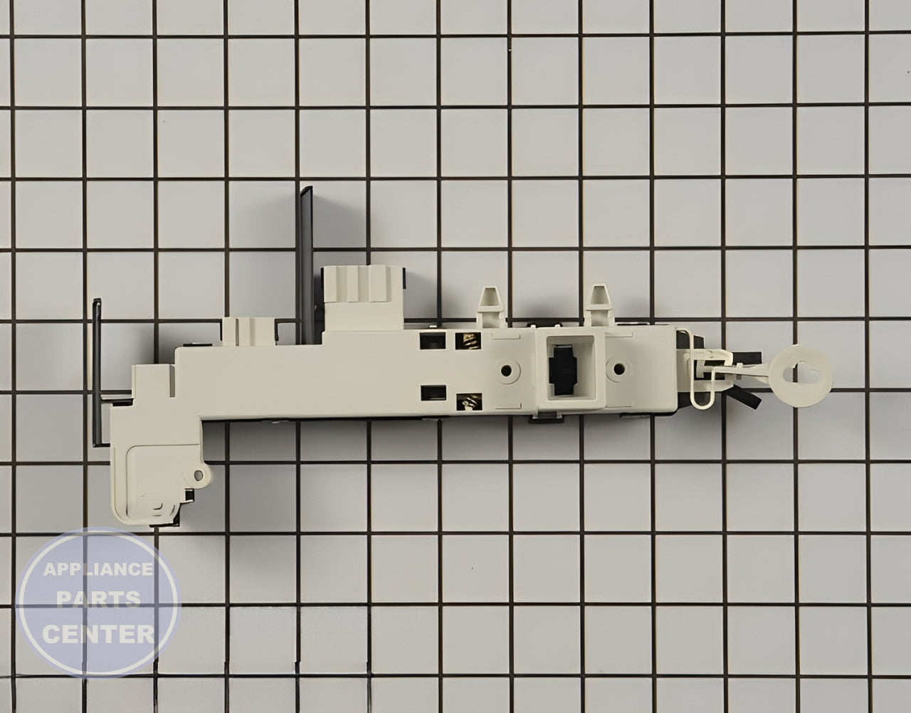 SAMSUNG WASHER ASSEMBLY DOOR LOCK LATCH SWITCH DC64-00519B - Main view showing secure locking for various Samsung models