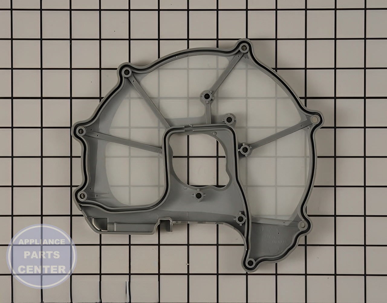 Filter DD63-00104A - Detailed view of efficient food particle trapping mechanism