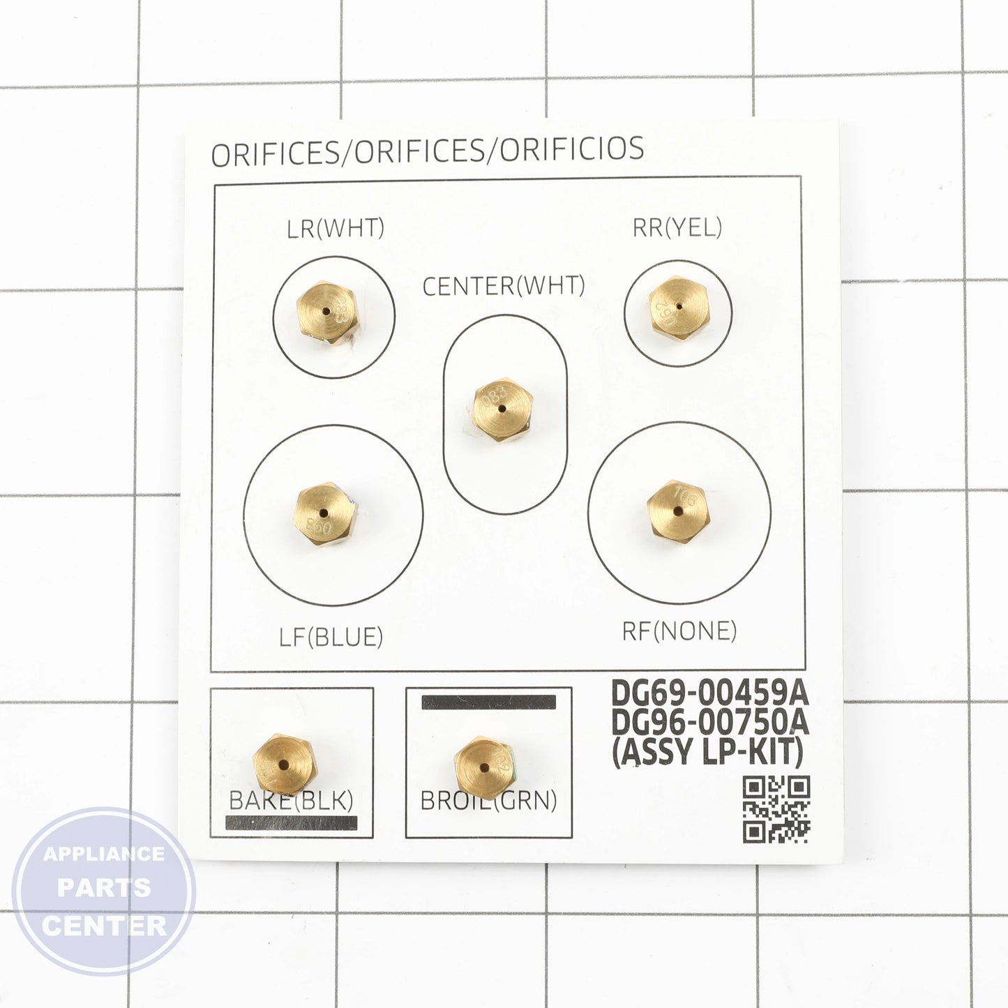 Samsung ASSY LP KIT DG96-00750A - Installation in NX58R4311S showing key mounting points