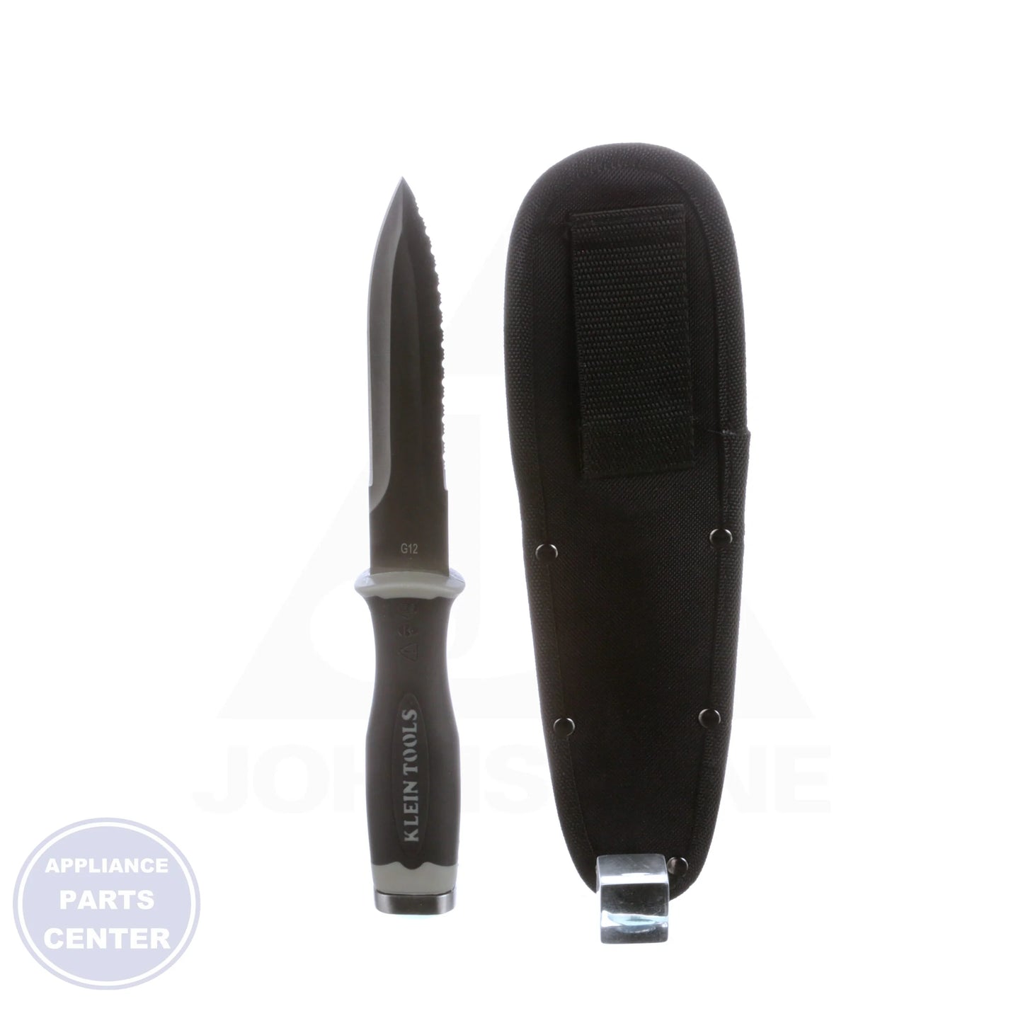 Serrated Duct Knife DK06 - Side view with 5-1/2" blade length