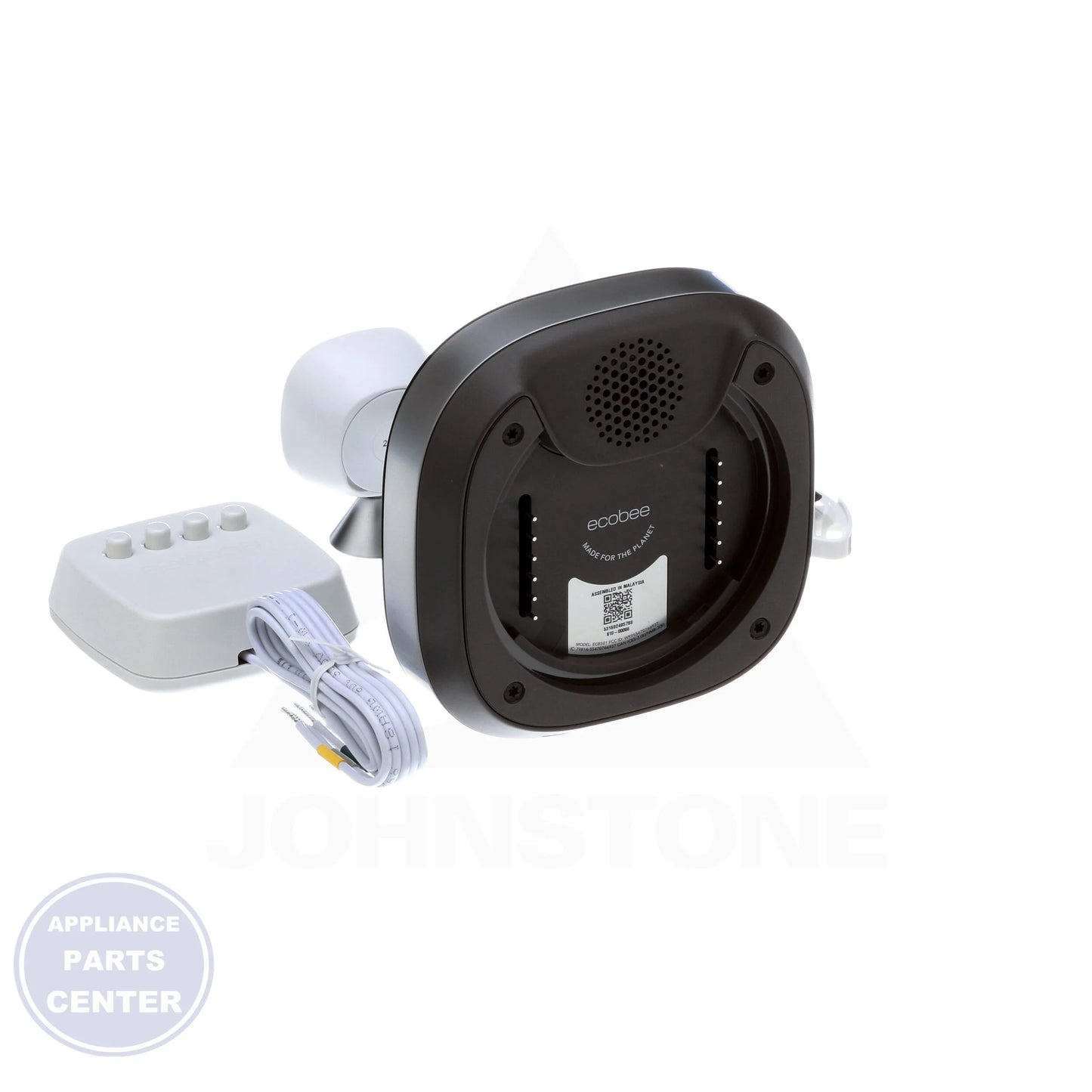 ecobee Smart Thermostat Premium EB-STATE6P-01 - Side view with compact dimensions 2.9"x6.9"x6.1"