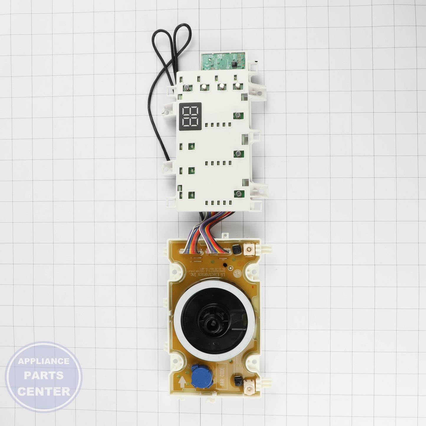 L-G PCB ASSEMBLY,DISPLAY EBR30359904 - Installation in specific L-G model showcasing key mounting points