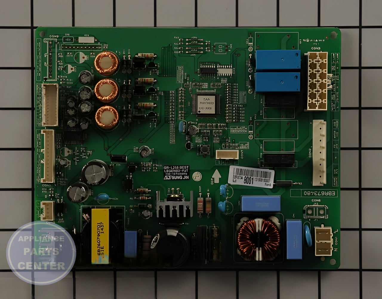 PCB ASSEMBLY,MAIN EBR67348001 - Detailed view of technical details