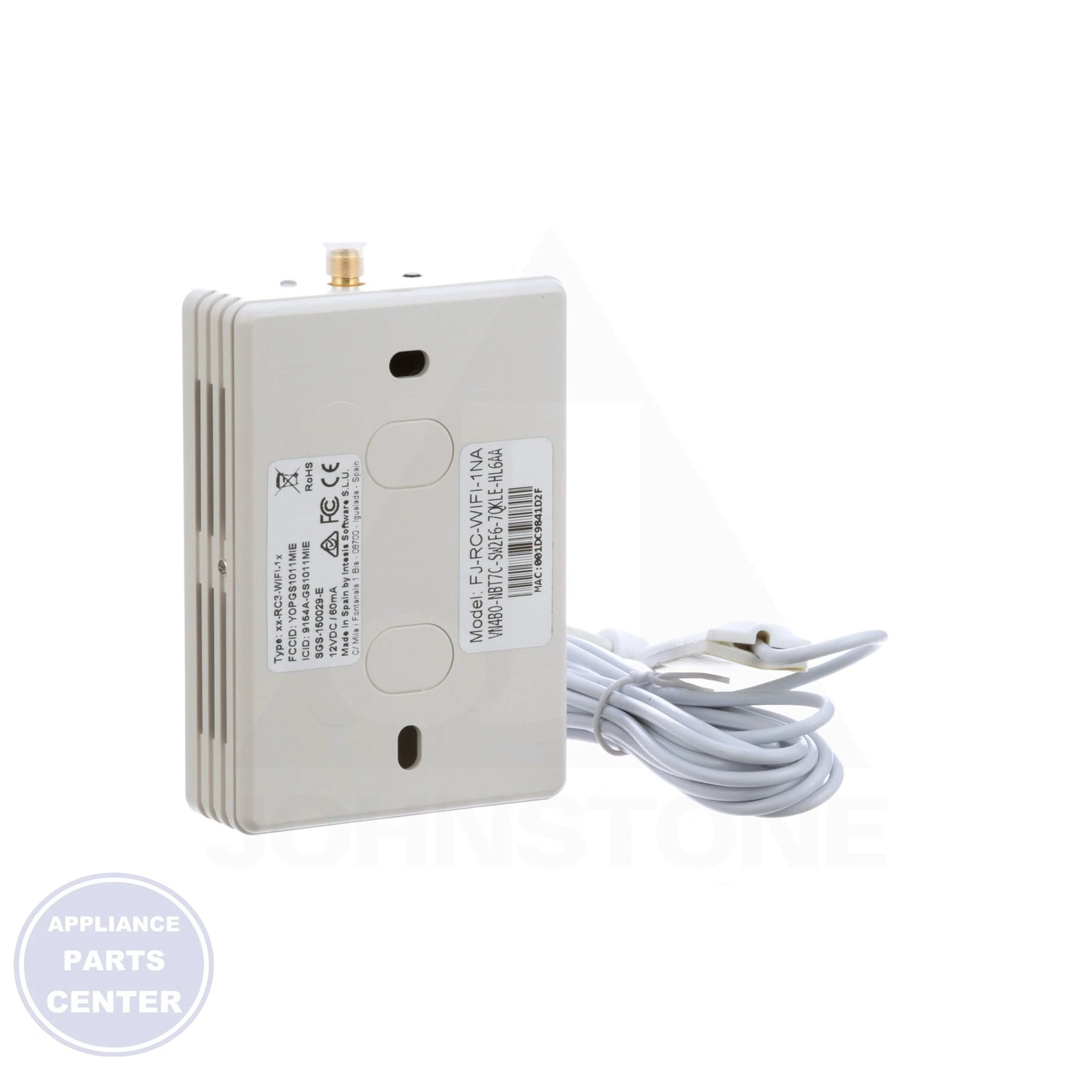 Wi-Fi Module FJ-RC-WIFI-1NA - Side view with wall mount unit compatibility