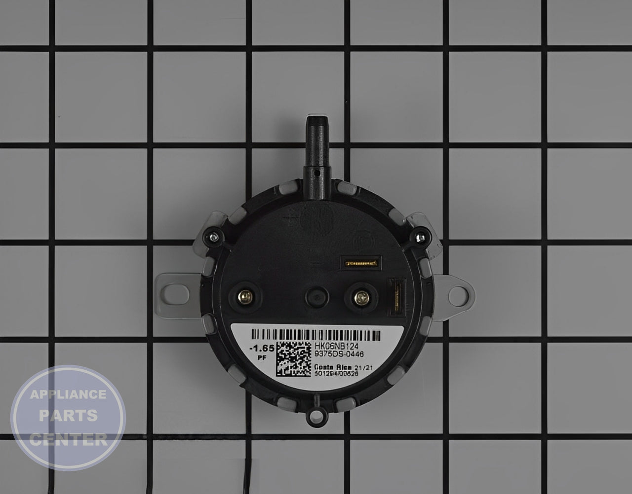 CARRIER PRESSURE SWITCH HK06NB124 - Main view showing precise pressure control for KAL Furnace and Air Handler