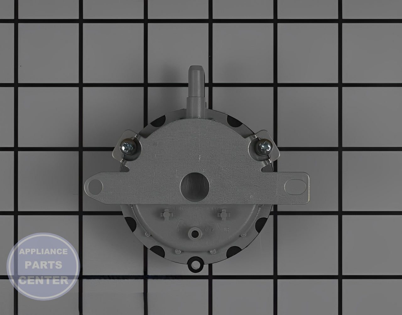 CARRIER PRESSURE SWITCH HK06NB124 - Side view with accurate pressure regulation specs