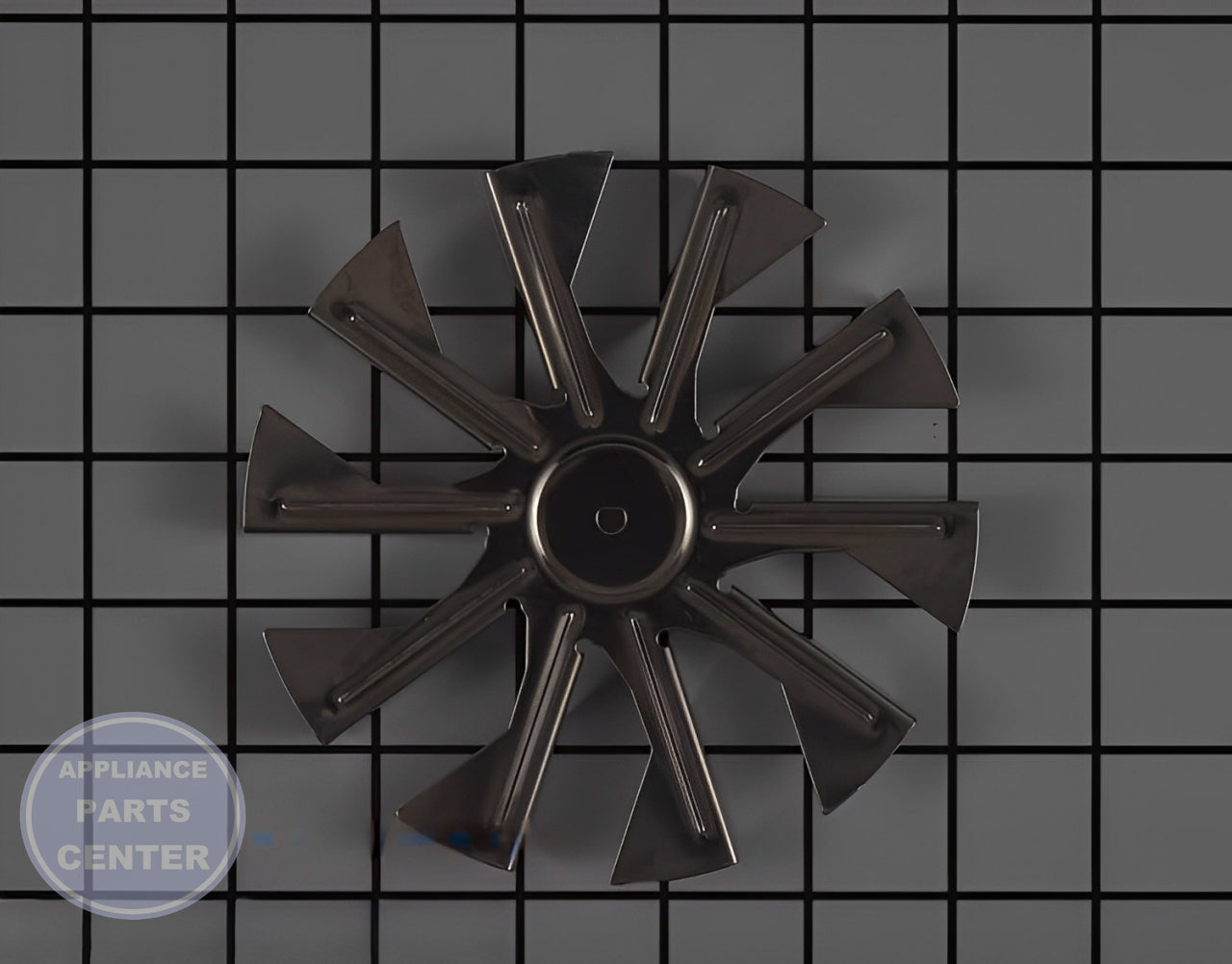 LG GAS RANGE OVEN CONVECTION FAN BLADE MDG62882901 - Detailed view of high-performance fan blade assembly