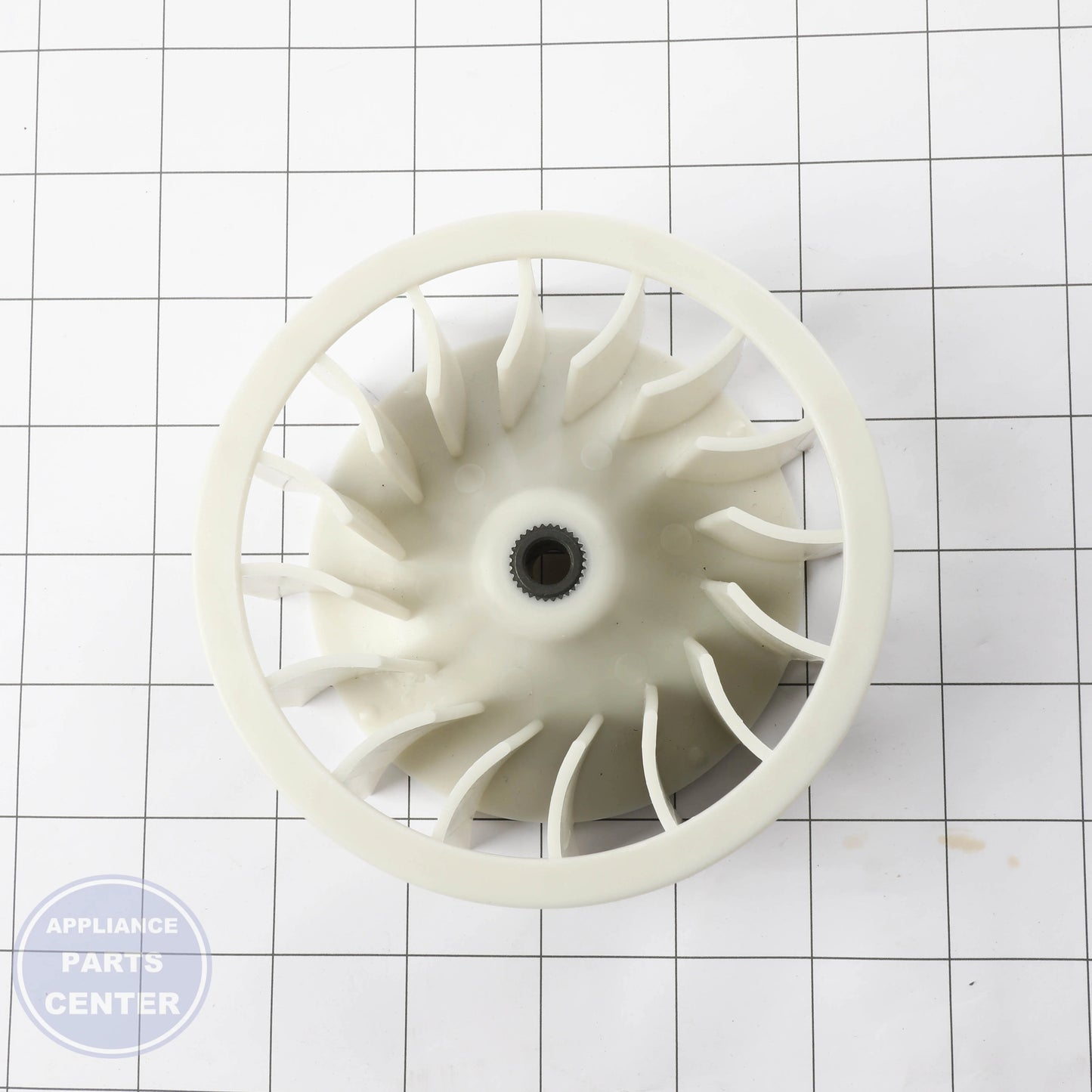 L-G IMPELLER,BLOWER MER48344501 - Installation in specific model showcasing mounting points