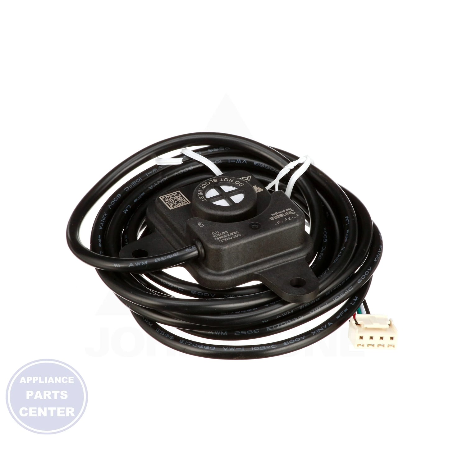 SER2A08012S R-32 SENSOR - Side view with precise measurements