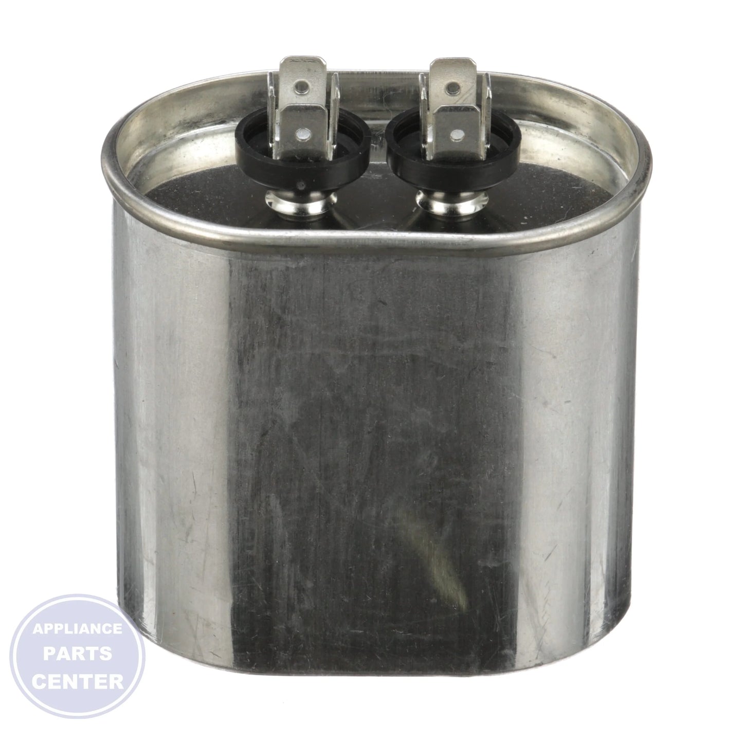 Titan PRO™ Motor Run Capacitor Oval TOC20 - Side view with 20 Mfd capacitance and 370V rating