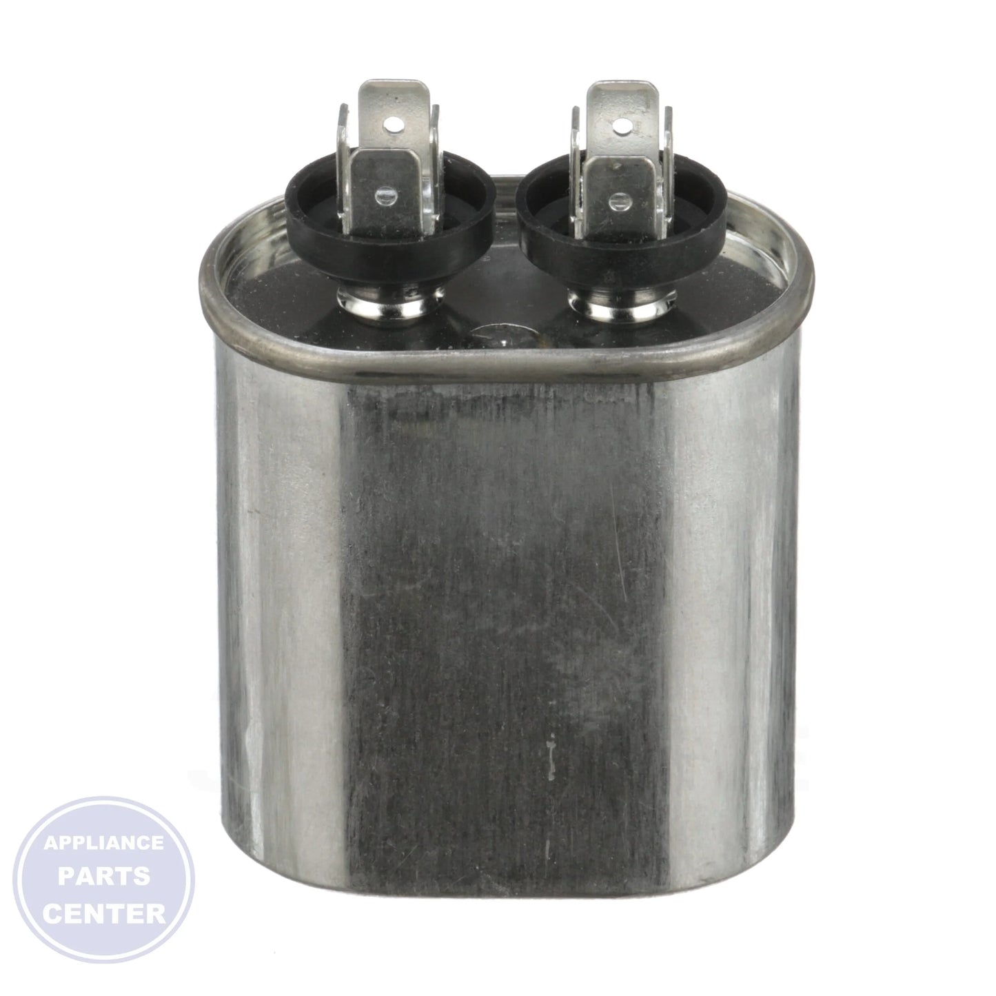 Motor Run Capacitor TOC4 - Side view with 370V and 4 Mfd capacitance specs