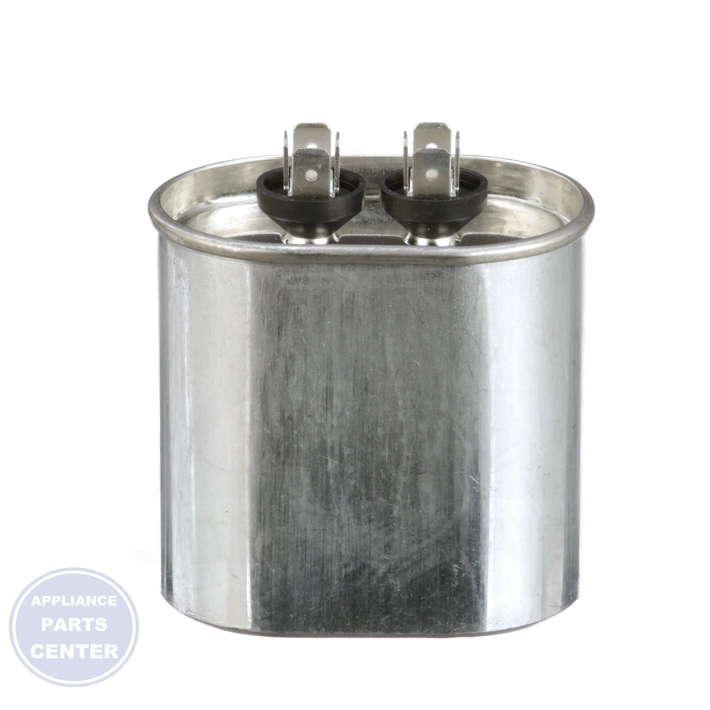 Titan PRO Motor Run Capacitor Oval TOCF20 - Side view with 440/370V specifications