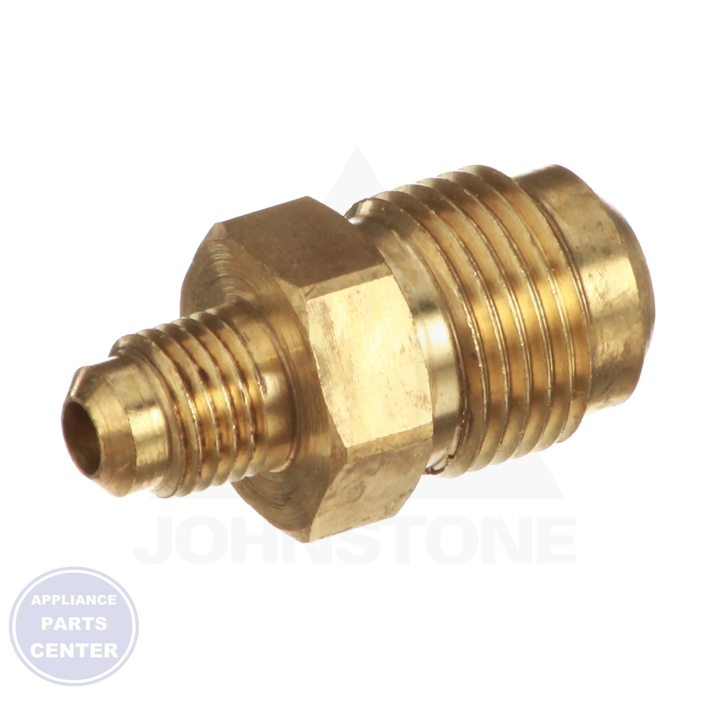 Half Reducing Union Flare to Flare UR2-84 - Side view with conn. size 1/2" SAE x 1/4" SAE
