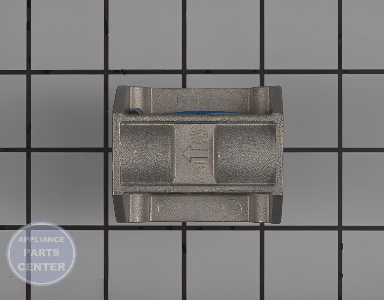 KitchenAid Gas Shut Off Valve W10368615 - Installation in KitchenAid model showing key mounting points