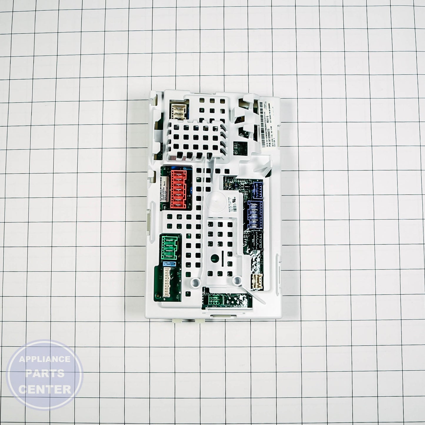 W10393473 - Side view with precise technical measurements