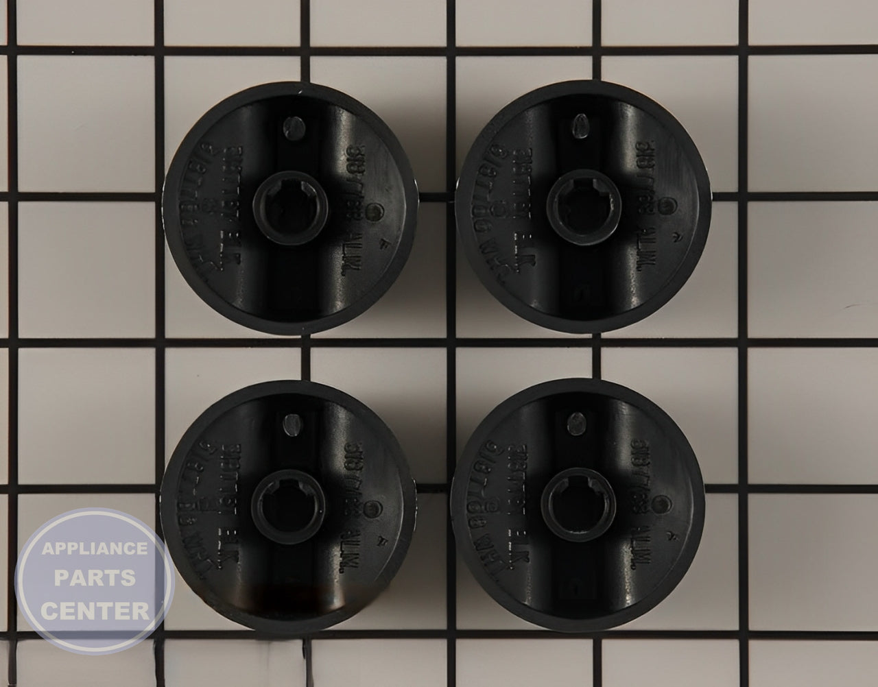 KitchenAid Knob W10405147 - Installation in model 9751199FF showing mounting points