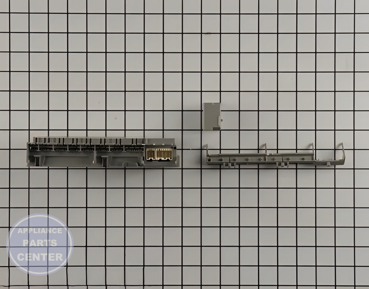 Control Board W10597042 - Side view with exact measurements