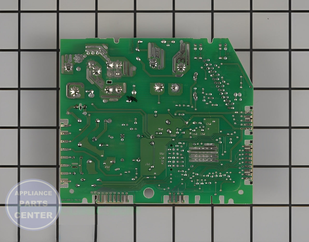 Control Board W10756689 - Detailed view of circuitry and technical details