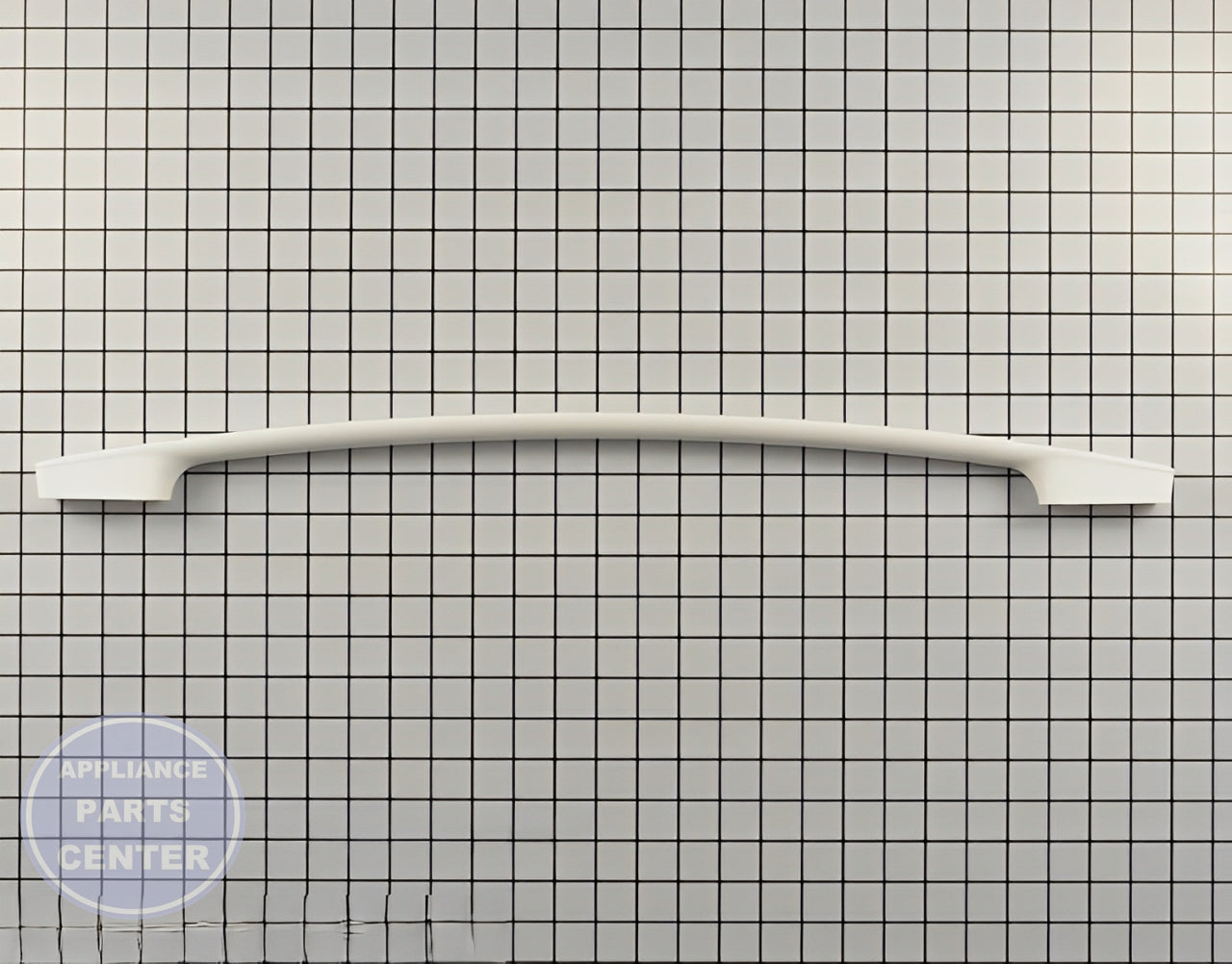 Door Handle W10817434 - Side view with 6-inch length and 1-inch width