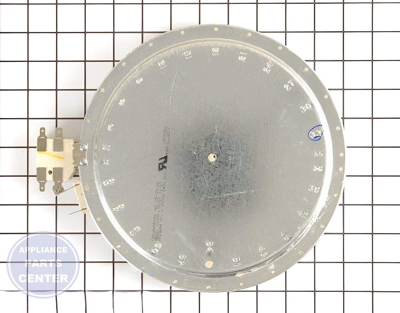 Radiant Surface Element W10823697 - Detailed view of efficient heat distribution