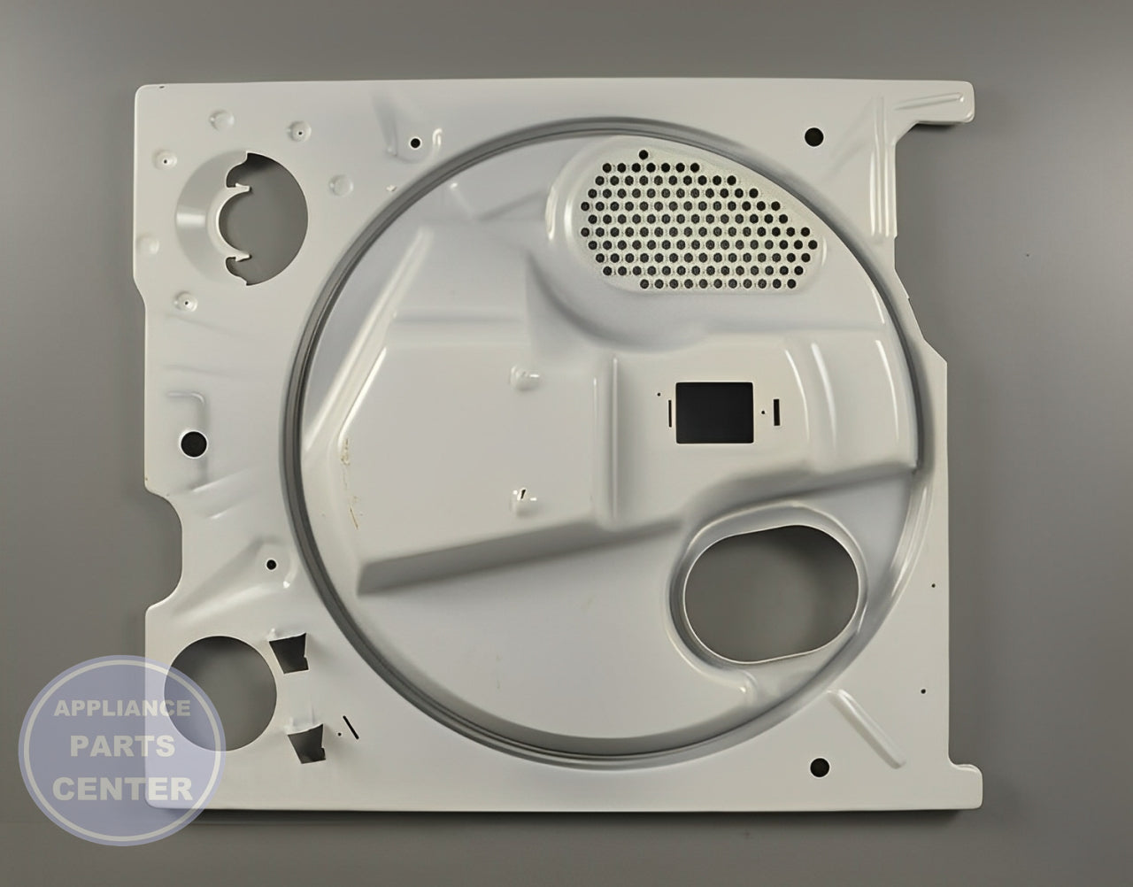 Rear Panel W10828431 - Detailed view of sturdy construction